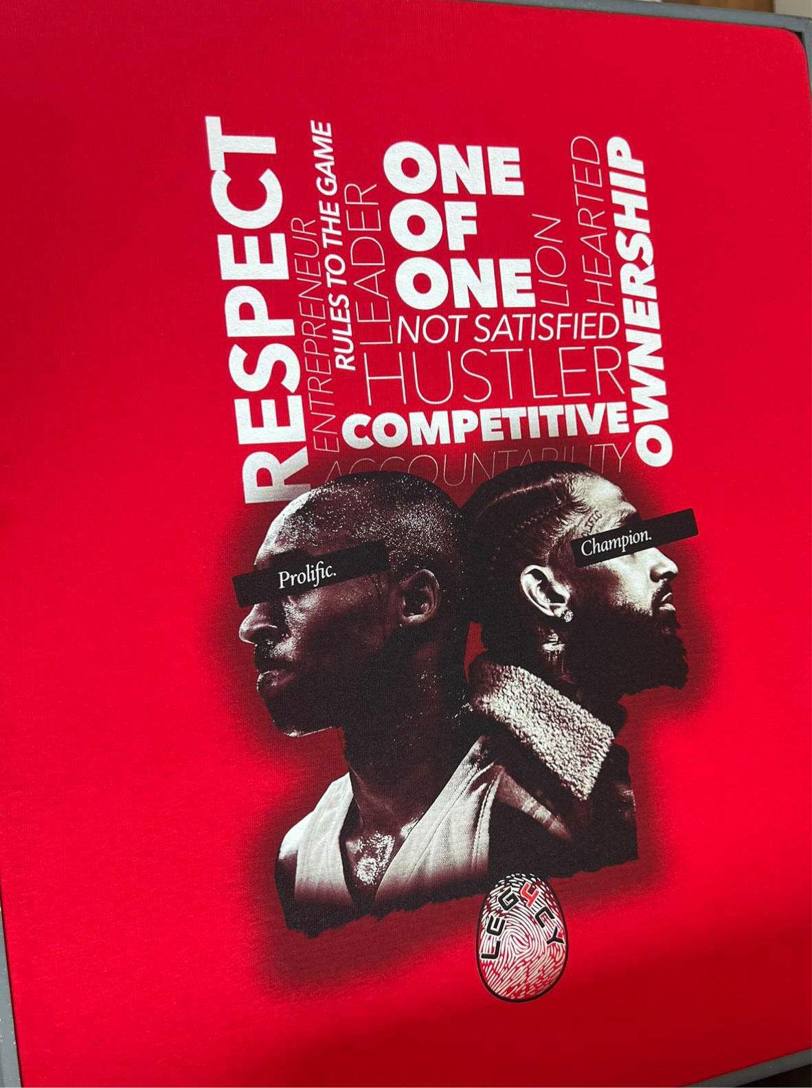 Kobe & Nip leg4cy tee